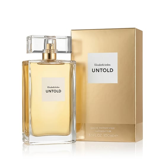 Close-up of Elizabeth Arden Untold EDP bottle
