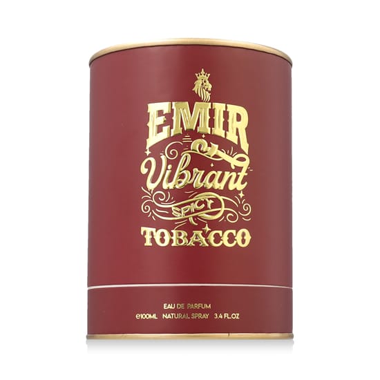 Emir vibrant spicy tobacco edp - флакон и упаковка