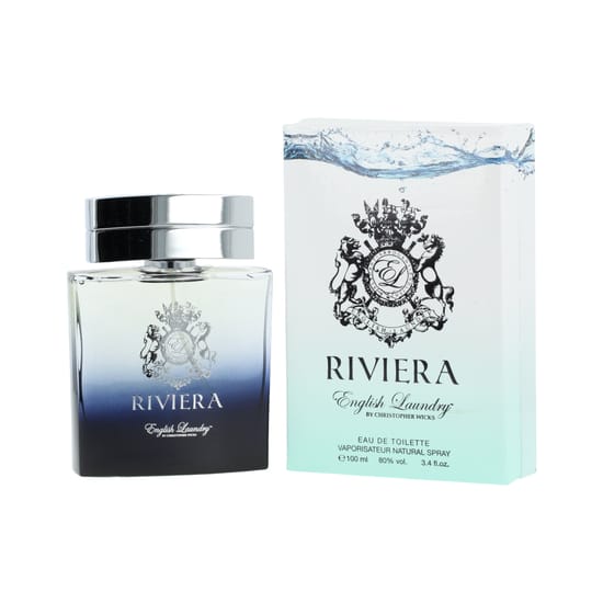 Флакон аромата English Laundry Riviera EDT вблизи