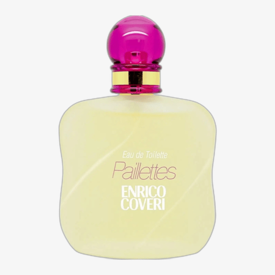 Enrico Coveri Paillettes EDT pakend Enrico Coveri Paillettes EDT parfüümi pudel