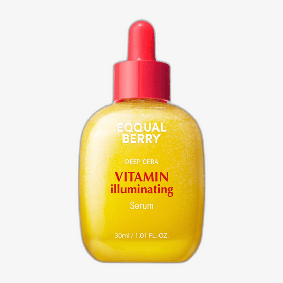 Eqqualberry Vitamin Illuminating Serum pudeli detailne lähivaade