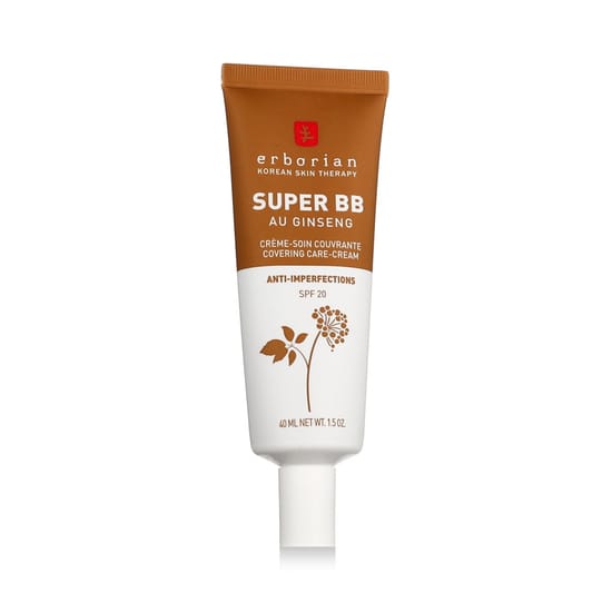 Крем erborian bb super spf 20 (caramel) в упаковке