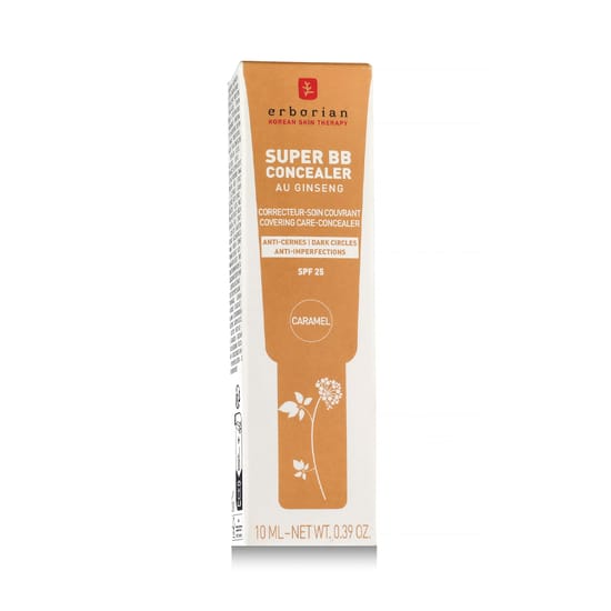 Erborian BB Super Concealer SPF 25 (Caramel) pudel lähedalt