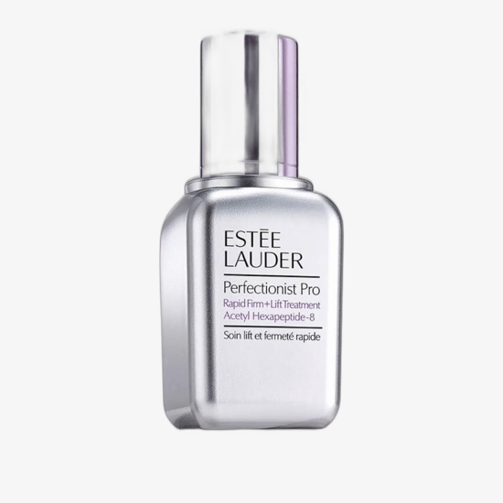 Estée Lauder Perfectionist Pro Rapid Lifting Serum detailne vaade pudelile