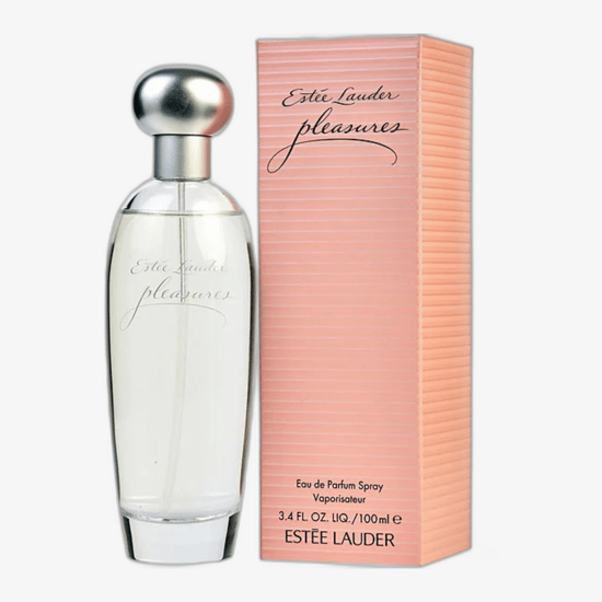 Elegant bottle of Estée Lauder Pleasures EDP
