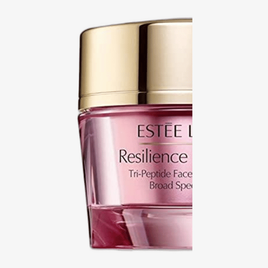 Close-up of Estée Lauder Resilience Multi-Effect Tri-Peptide Face and Neck Creme SPF