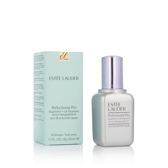 Estée Lauder Perfectionist Pro Rapid Lifting Serum detailne vaade pudelile