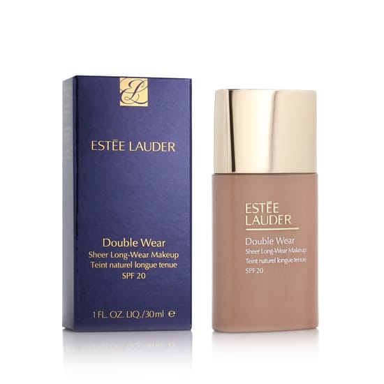 Close-up of estée lauder double wear sheer long-wear makeup spf 20