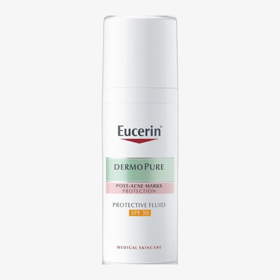 Eucerin DermoPure Oil Control Protective Fluid SPF 30 bottle