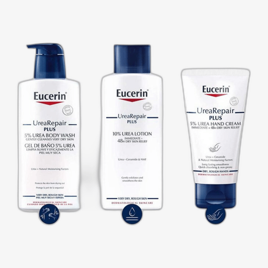 Niisutav jalgade kreem Eucerin Urea Repair 10% uureaga