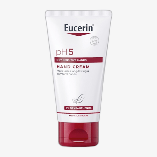 Moisturizing hand cream Eucerin pH5 in packaging
