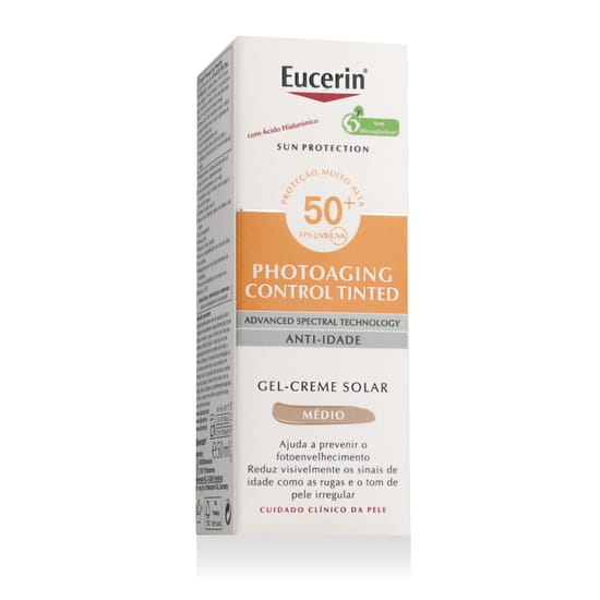 Eucerin Sun Photoaging Control CC Cream SPF 50+ pakendis