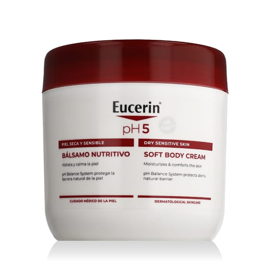 Niisutav kreem Eucerin pH5 pehme kehakreem pakendis