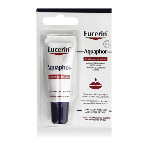 Eucerin Aquaphor SOS huuleparandus balsam pakendis