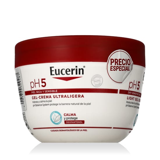 Niisutav Eucerin pH5 geel-kreem 350 ml pakendis