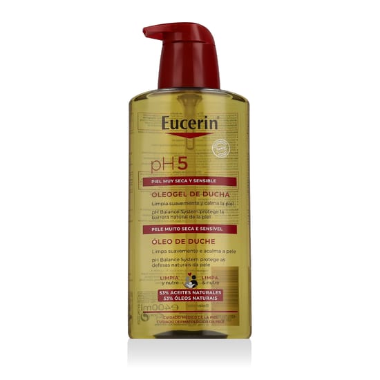 Eucerin pH5 dušigeeli pudel tundlikule ja kuivale nahale