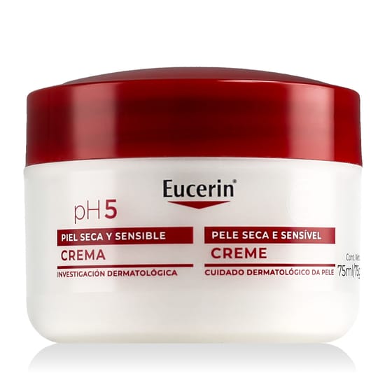 Eucerin pH5 kreemi pakend tundlikule nahale