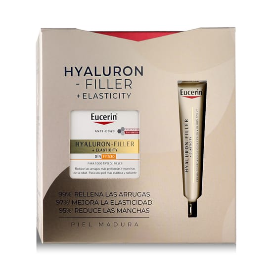 Eucerin Hyaluron-Filler Day Cream and Eye Contour Packaging