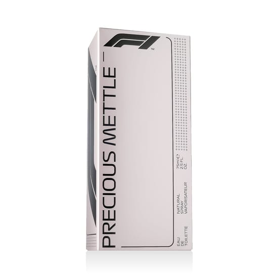 Бутылка F1 Parfums Precious Mettle EDT вблизи