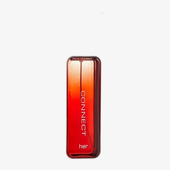 Бутылка FCUK Connect Her EDT вблизи