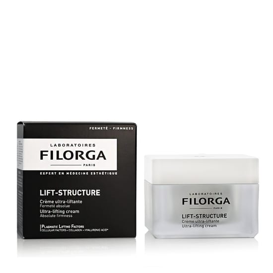 Filorga lift-structure ultra-lifting cream packaging and texture