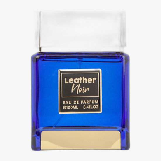 Unpacked bottle of Flavia Leather Noir EDP