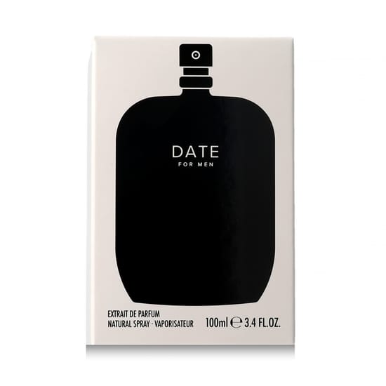 Fragrance One Date For Men EP parfüümi pakend Elegantne pudel Fragrance One Date For Men EP