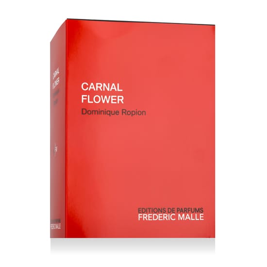 Бутылка Frederic Malle Carnal Flower EDP вблизи