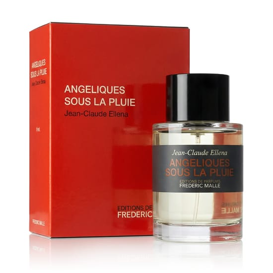 Frederic Malle Jean-Claude Ellena Angeliques Sous La Pluie perfume packaging Elegant bottle of Frederic Malle Jean-Claude Ellena Angeliques Sous La Pluie