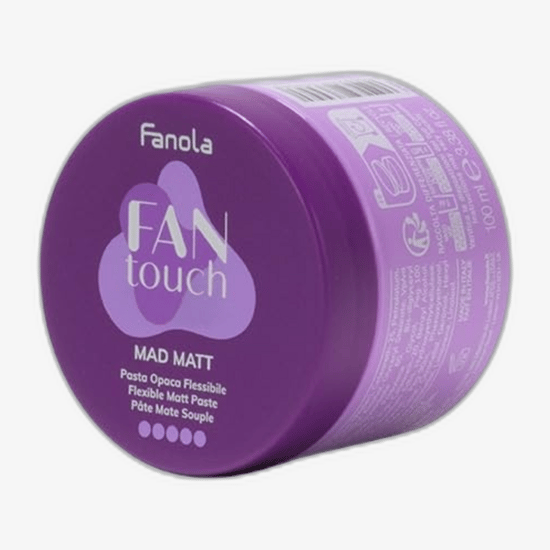 Fanola Fan Touch Mad Matt paindlik mattpasta 100 ml pakend
