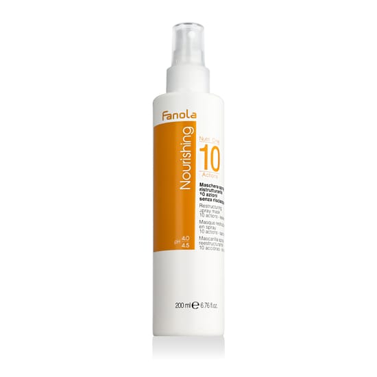 Fanola nourishing restructuring spray mask bottle