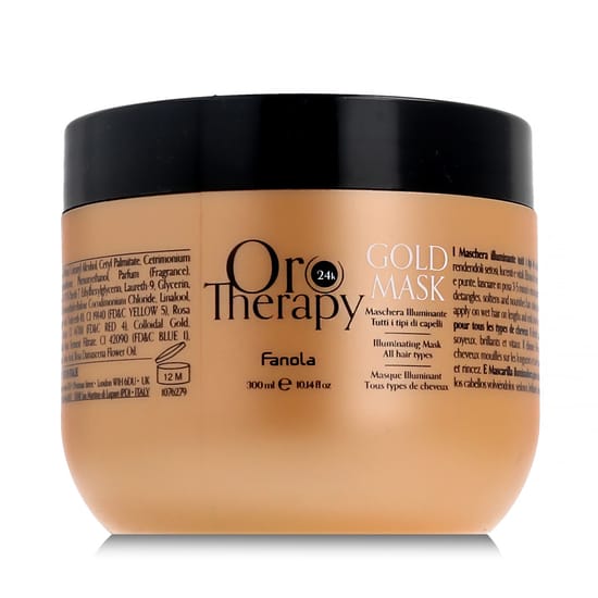 Niisutav juuksemask Fanola Oro Therapy 24K Gold