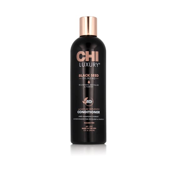 Close-up of Farouk Systems CHI Luxury Black Seed Oil Conditioner