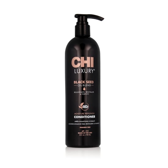 Close-up of Farouk Systems CHI Luxury Black Seed Oil Conditioner