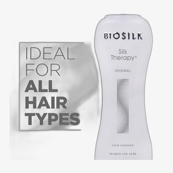 Бутылка Biosilk Silk Therapy Original от Farouk Systems крупным планом
