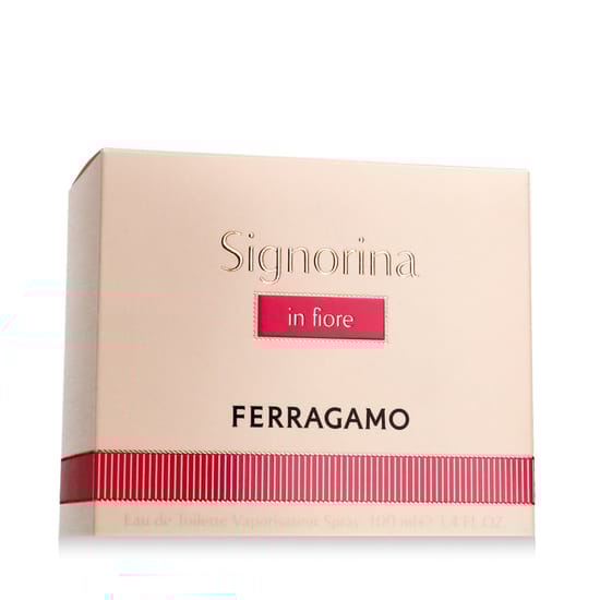 Bottle of Ferragamo Signorina in Fiore EDT up close