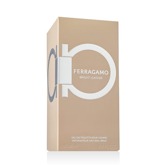 Ferragamo Bright Leather EDT pudel, minimalistlik ja elegantne disain