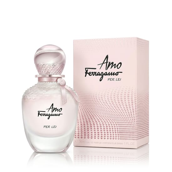 Originaalpakend Ferragamo Amo Ferragamo Per Lei EDP Ferragamo Amo Ferragamo Per Lei EDP pudel lähedalt