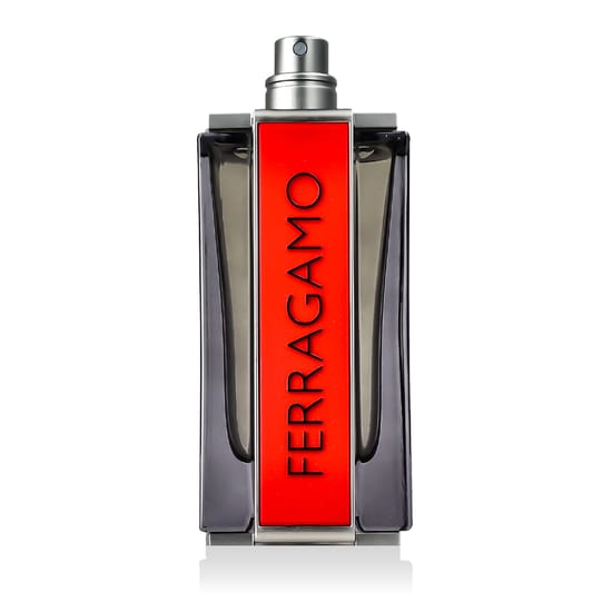 Ferragamo Red Leather EDP perfume bottle and packaging