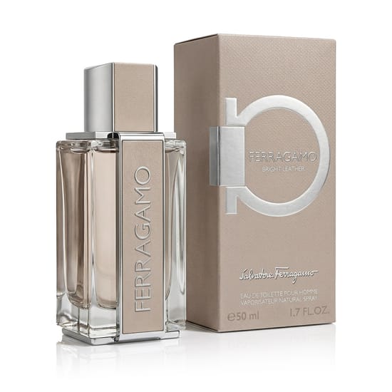 Ferragamo Bright Leather EDT pudel, minimalistlik ja elegantne disain