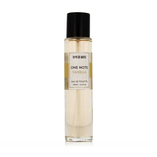 Bottle of Flor de Mayo One Note Vanilla EDT with a vanilla scent