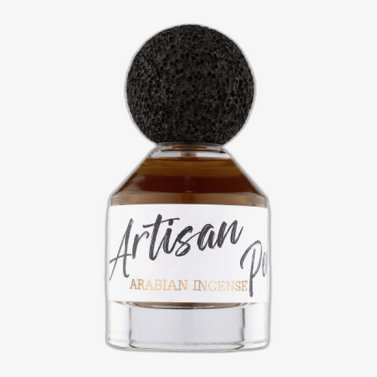 бутылка Fragrance World Arabian Incense Artisan Perfumery EDP крупным планом