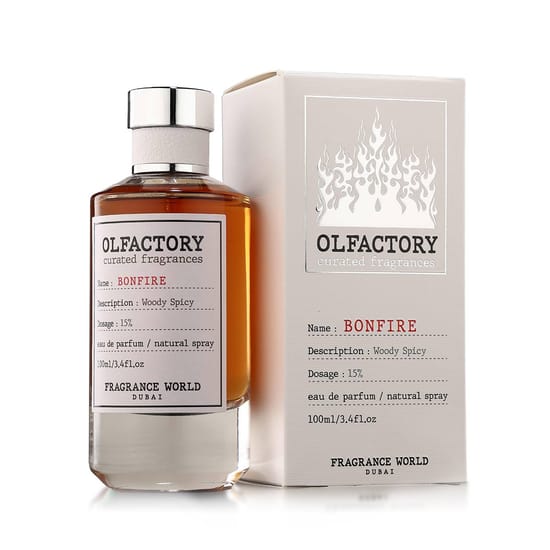 Fragrance World Olfactory Bonfire Eau de Parfum 100 ml pudel
