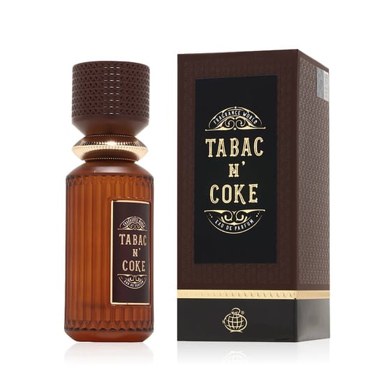 Fragrance World Tabac N' Coke EDP - Bottle and Packaging