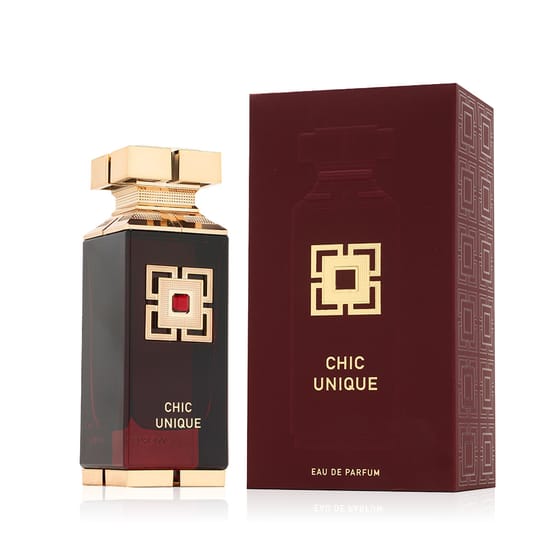 Fragrance world chic unique edp - elegantne parfüüm pakendis