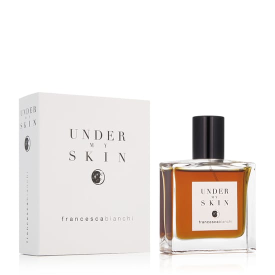Elegant bottle of Francesca Bianchi Under My Skin EP