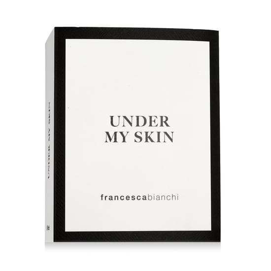 Elegant bottle of Francesca Bianchi Under My Skin EP