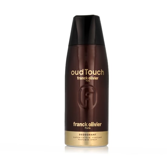 Бутылка дезодоранта Franck Olivier Oud Touch крупным планом