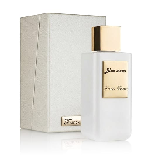 Franck Boclet Blue Moon EP minimalist perfume packaging Elegant bottle of Franck Boclet Blue Moon EP unisex fragrance