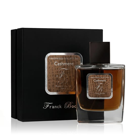 Originaalpakend Franck Boclet Cashmere EDP Elegantne pudel Franck Boclet Cashmere EDP lähedalt